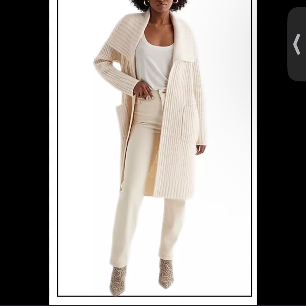 Express oversized cardigan